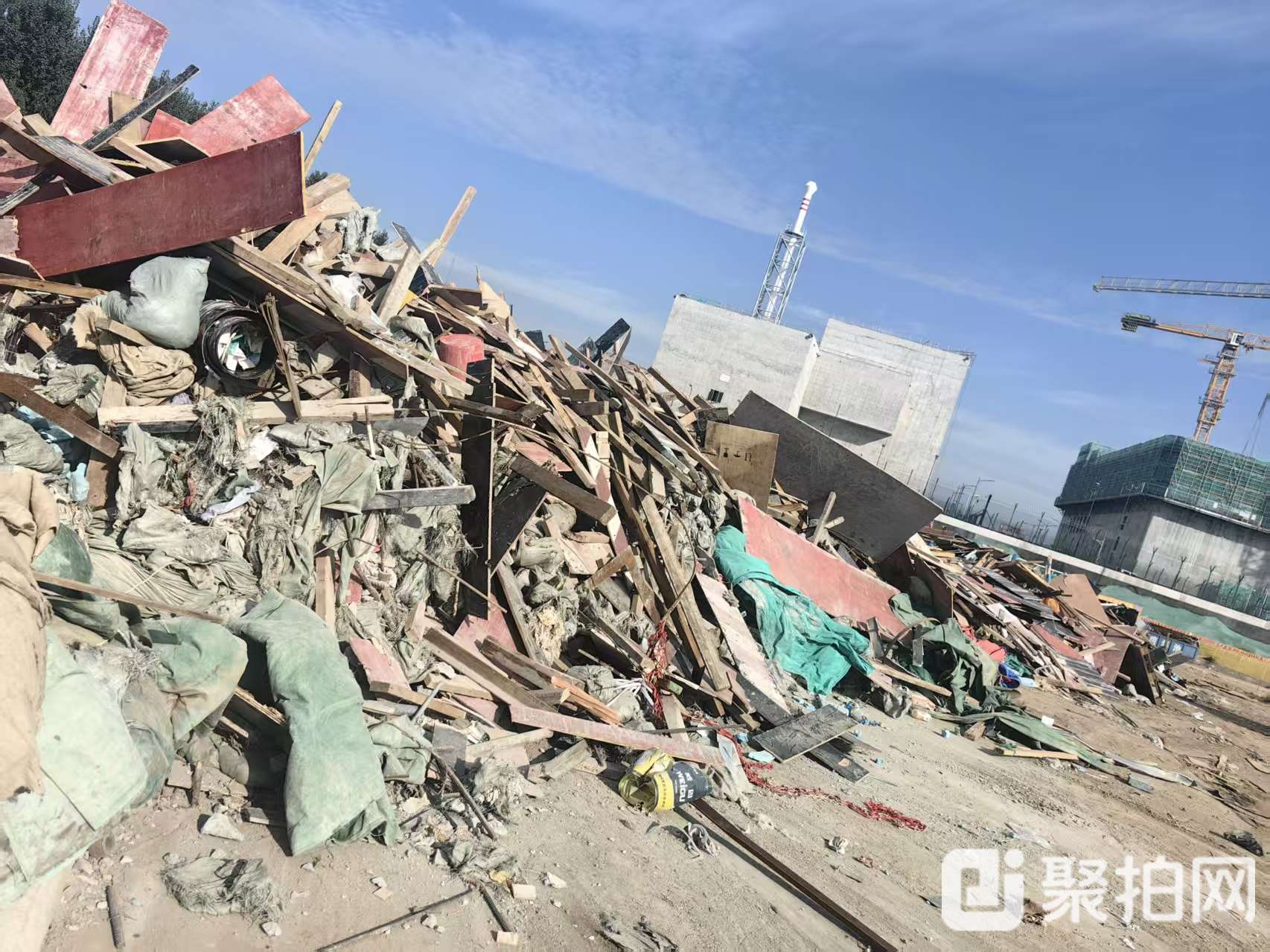 废旧模板、木枋