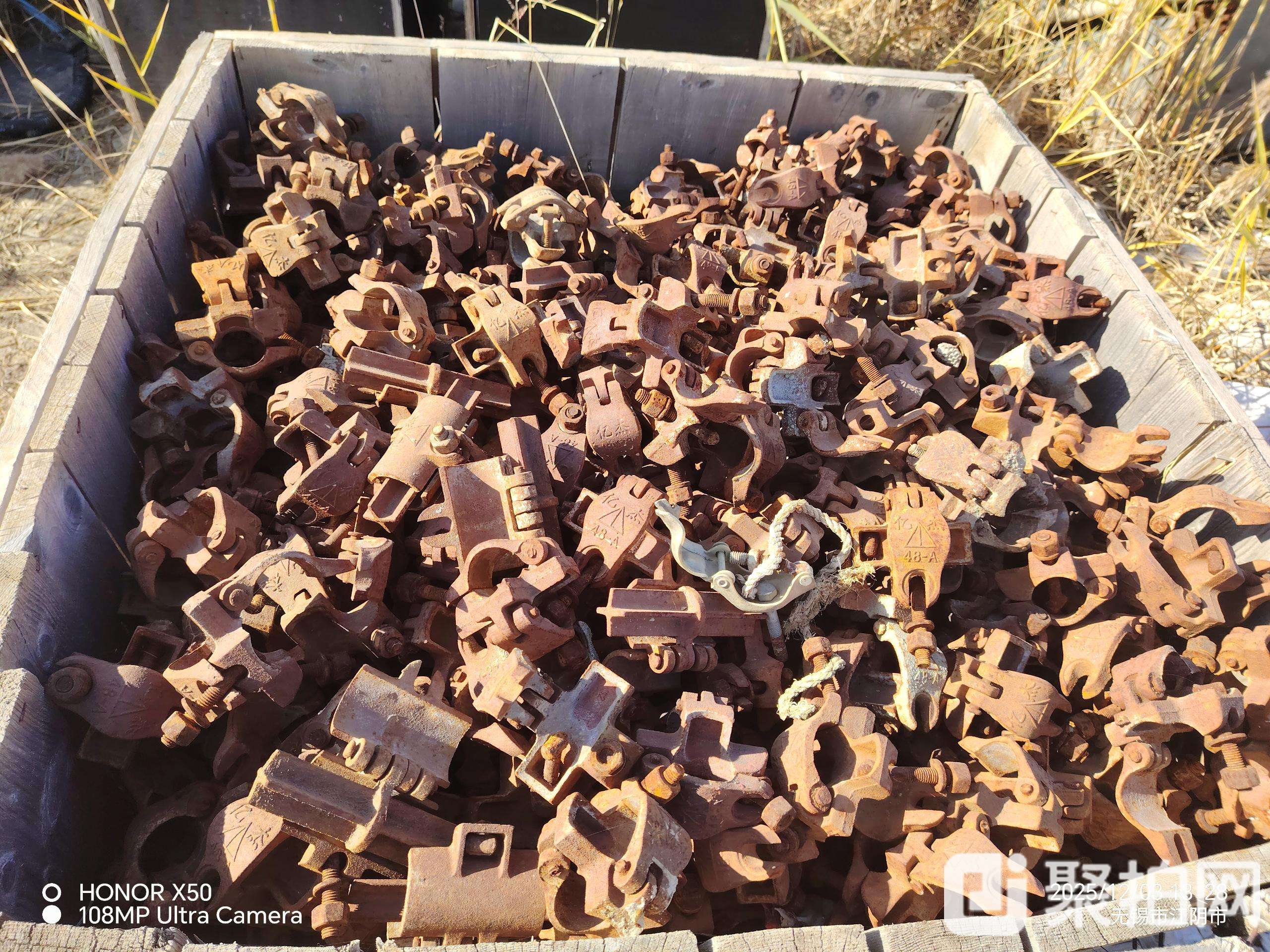 废旧镀锌钢管、钢跳板、扣件