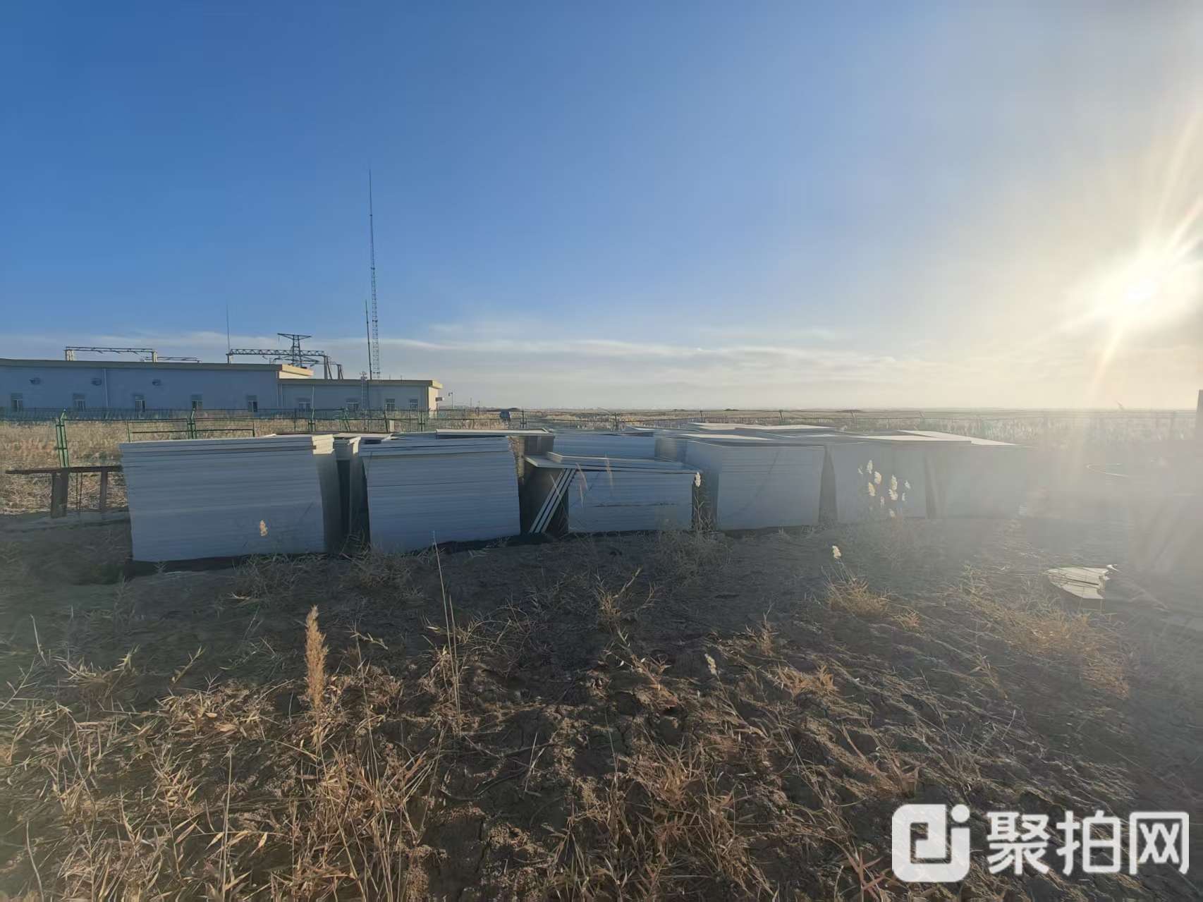 308块废旧光伏组件