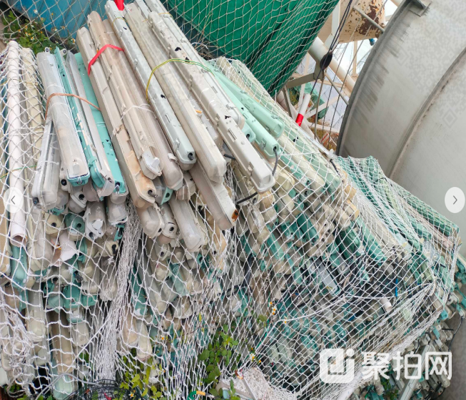 报废灯具及废塑料橡胶制品