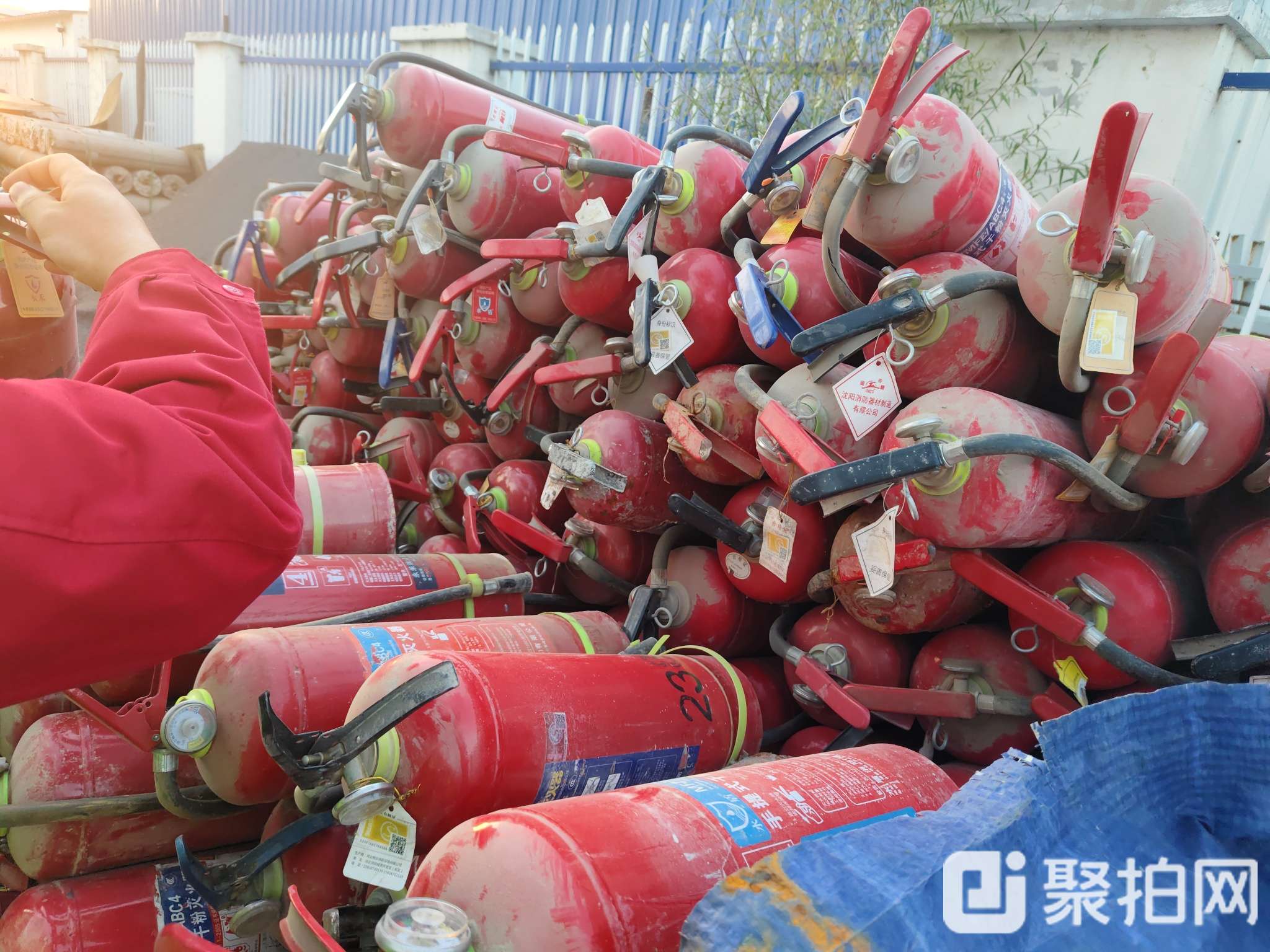 报废灭火器