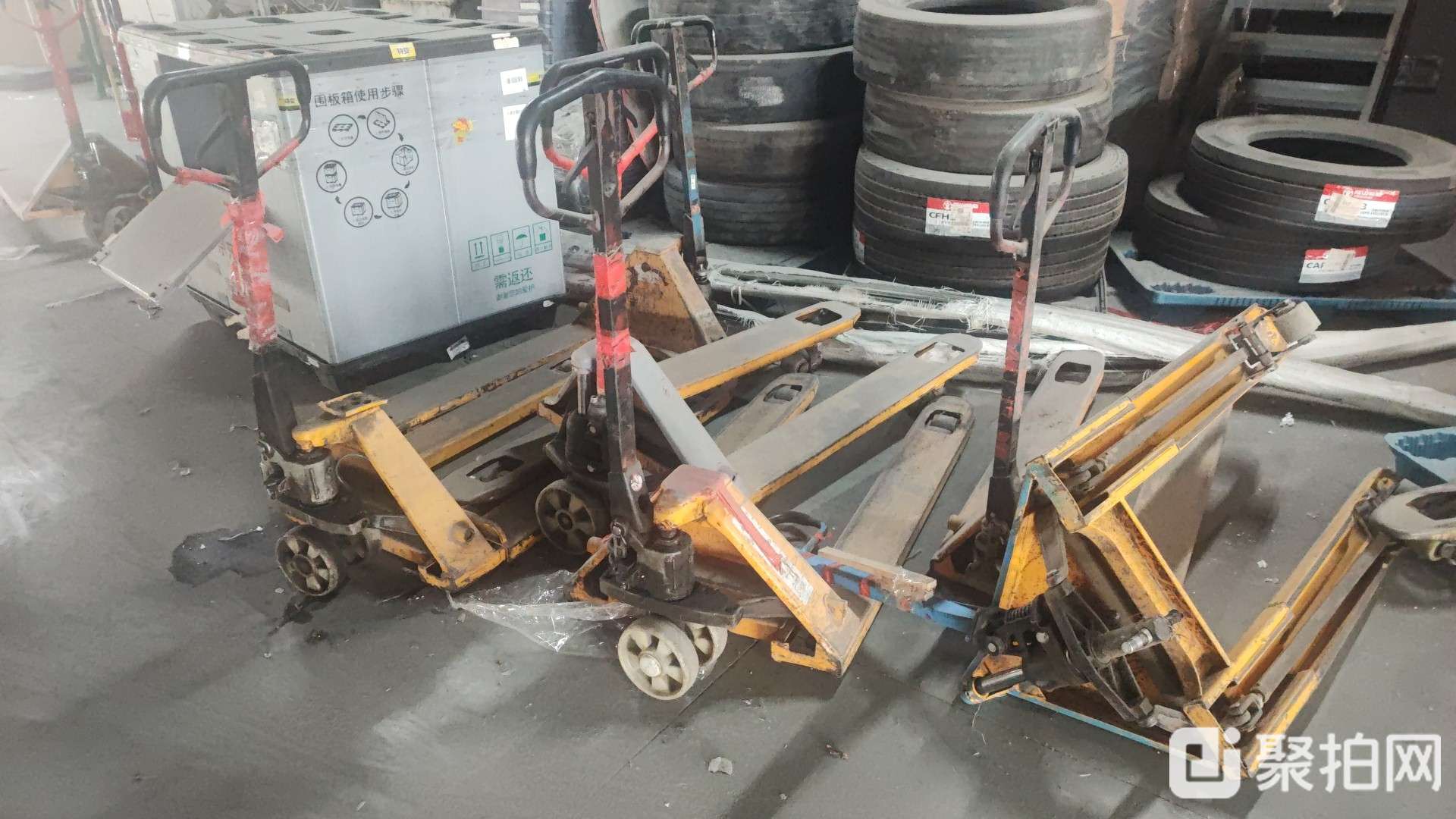 转弯机&手动叉车&皮带机&工业电扇5.6吨