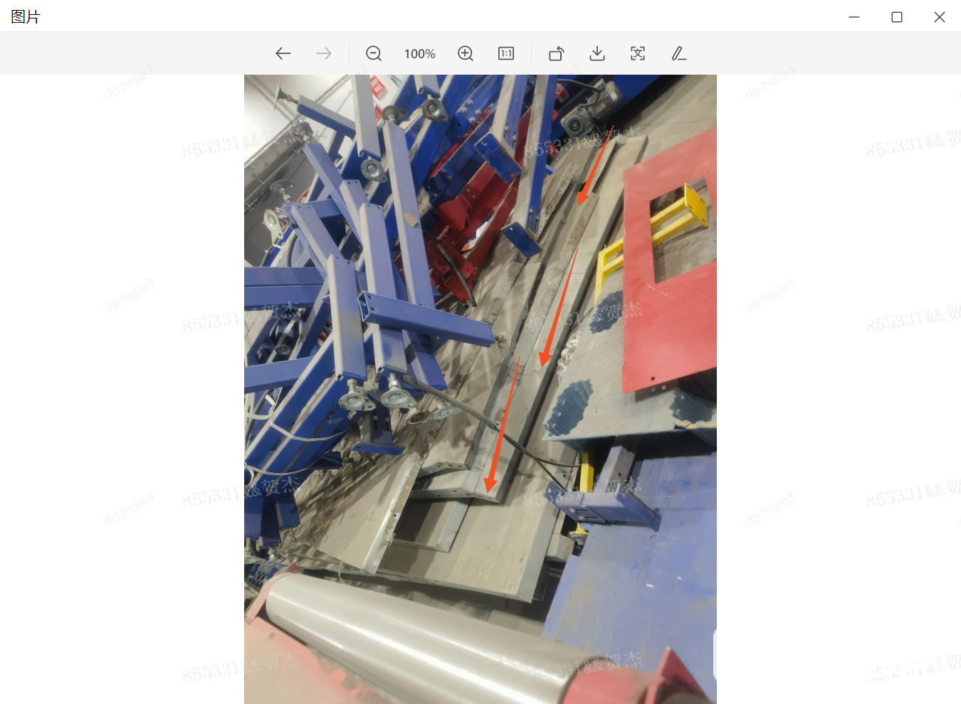 废钢铁-直滑槽 A型 宽 1.2m 最大落差1.5m2台