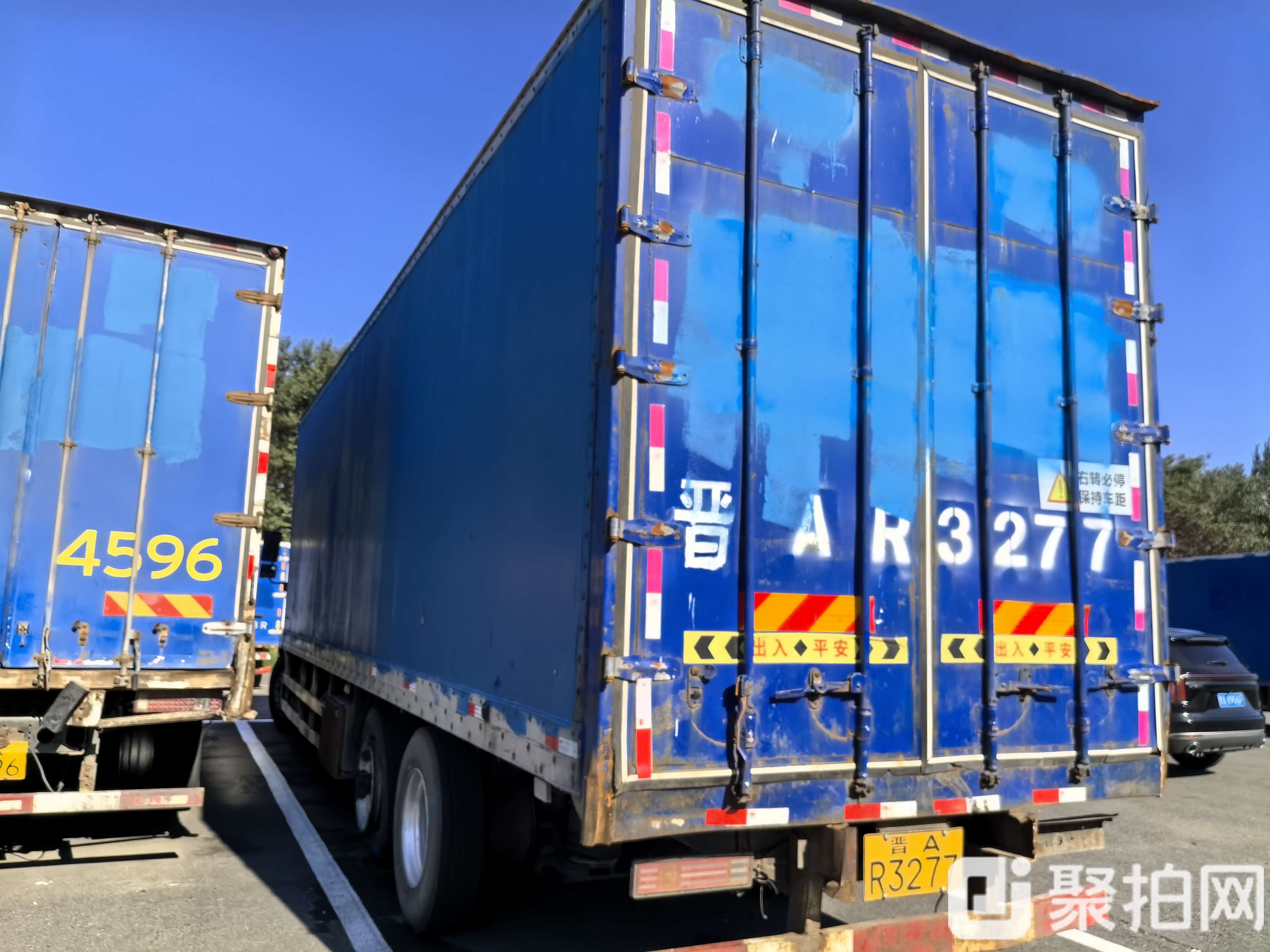 物流货车-陕汽9.6米-晋AR32771辆