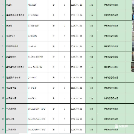 桶装水生产线设备一批