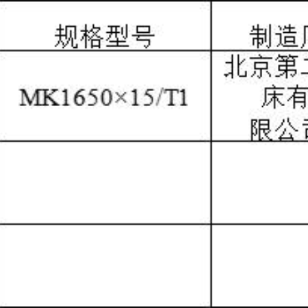 二手机床-数控端面外圆磨床1台