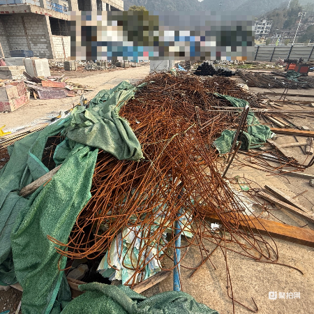 废旧钢筋一批
