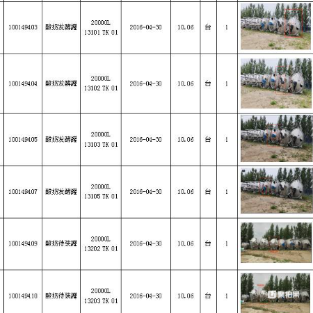 生产设备一批