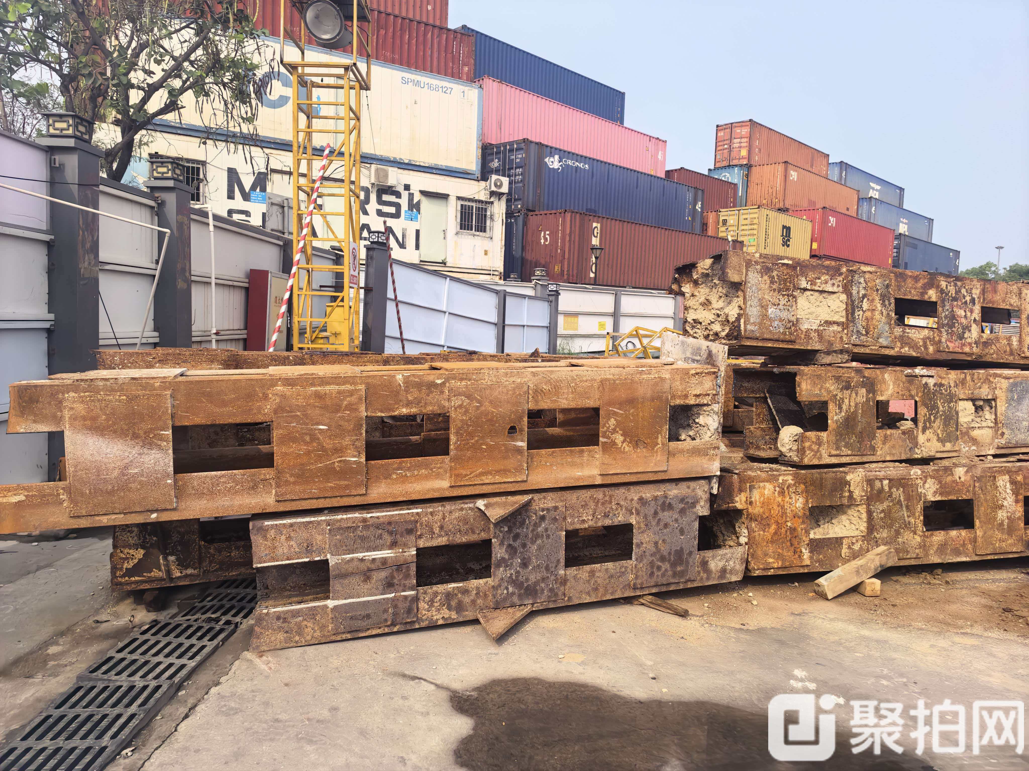 废钢铁-角钢30吨