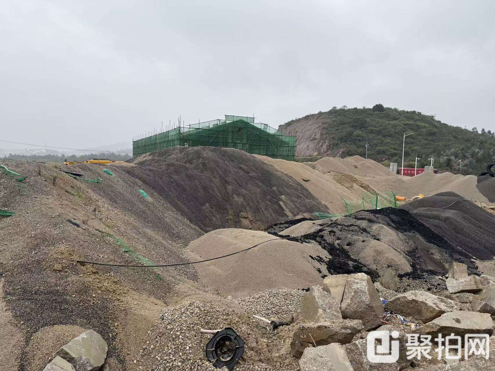 石灰岩溢料